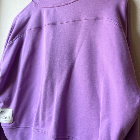 Lululemon Team Canada Perfectly Oversized Cropped Crew Neck Sweatshirt Sz 8 - Picture 10 of 14